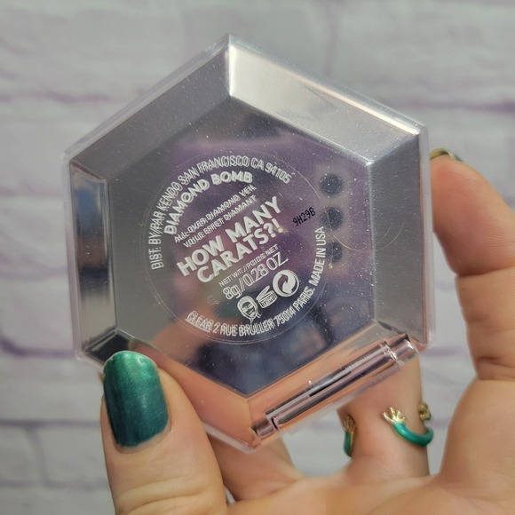 NEW No Box Fenty Beauty Diamond Bomb All Over Diamond Veil 8g How Many Carats?! - Picture 4 of 5